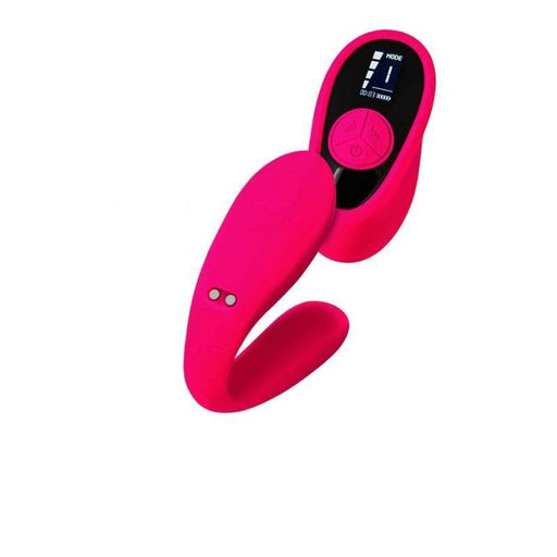 eroTeq Couples Vibrator Dual Motor with Remote, Pink