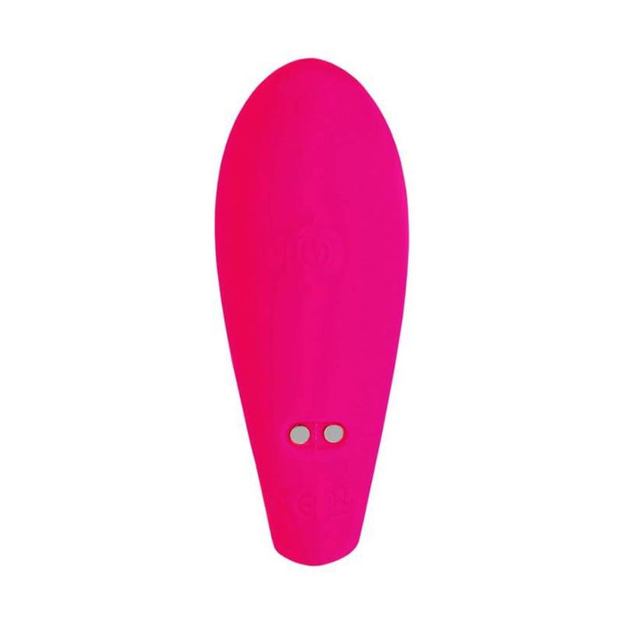 eroTeq Couples Vibrator Dual Motor with Remote, Pink