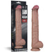 Lovetoy Dual Layered Bendable Silicone Cock XXL (14.5in), Flesh