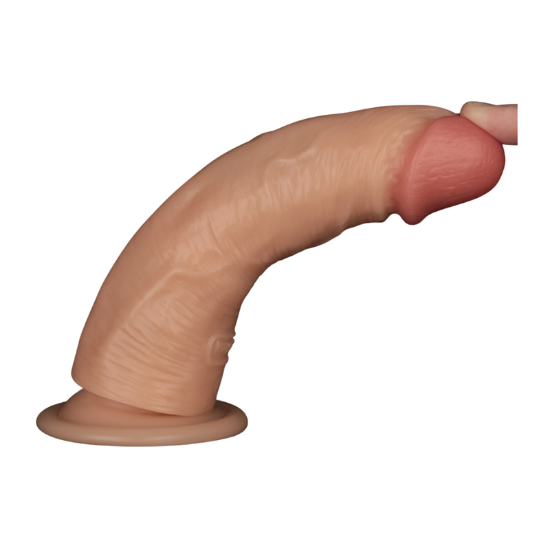 Lovetoy Vibrating USB Power Basics Cock, 7", Flesh