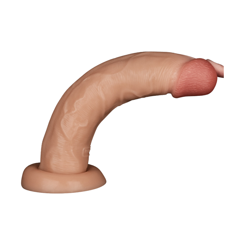 Lovetoy Vibrating USB Power Basics Cock, 10", Flesh