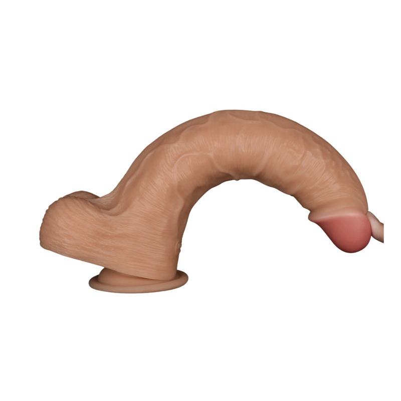 Lovetoy Vibrating USB Power Basics Cock, 11", Flesh