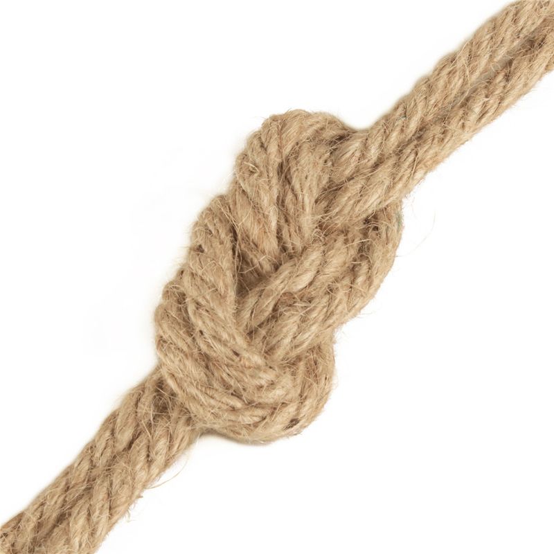 Lovetoy Rebellion Reign Rustic Hemp Bondage Rope, 10m x 6mm, Nude