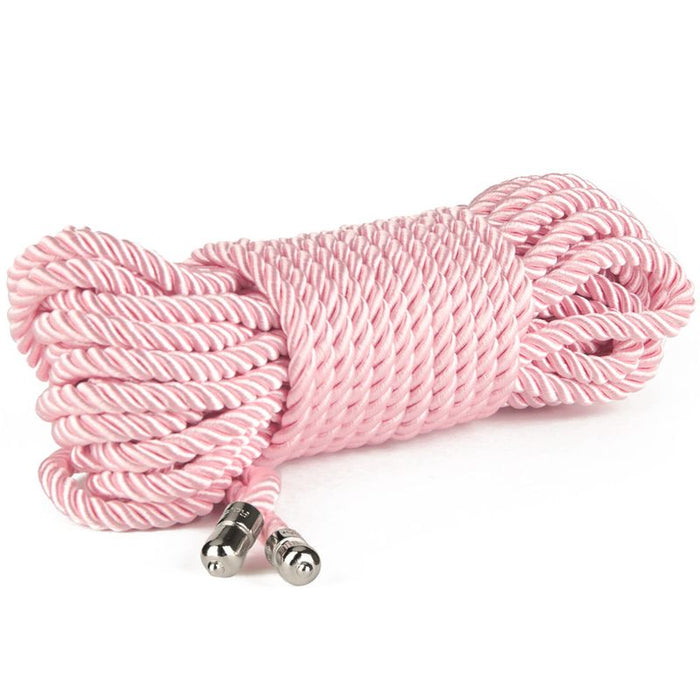 Lovetoy Rebellion Reign Rose Silky Bondage Rope, 10m, Pink