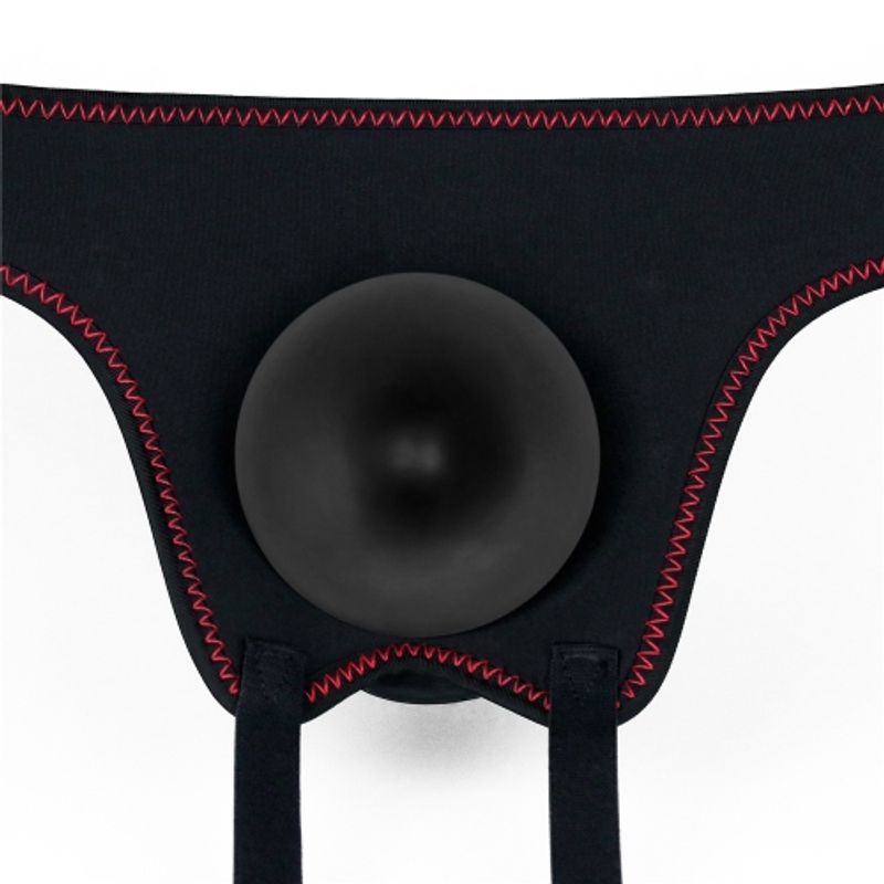 Lovetoy Easy Strap On Set, 7.5", Black