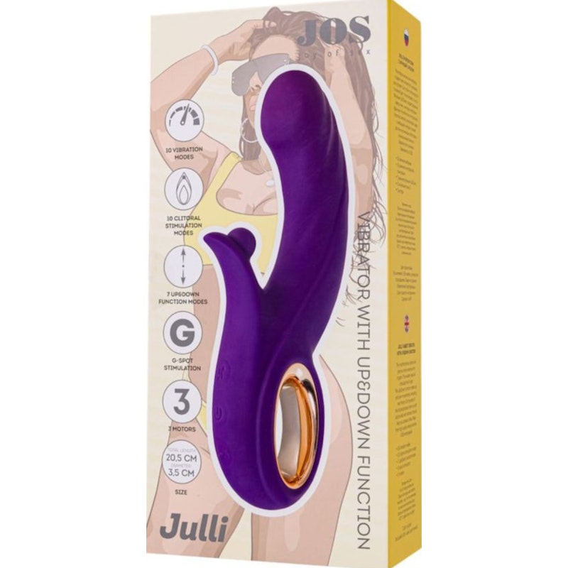 JOS Julli Roller Vibrator, Purple