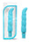 Luxe Purity G Vibrator, 6.25", Blue/Pink/Aqua