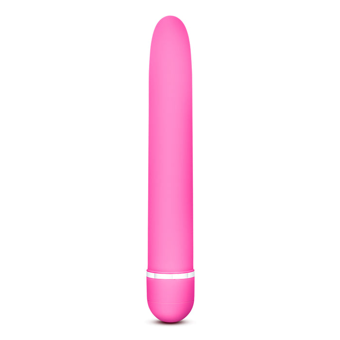 Rose Luxuriate Classic Vibrator, 7", Pink
