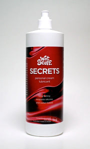 Wet Stuff Secrets 1kg hybrid personal lubricant pump bottle