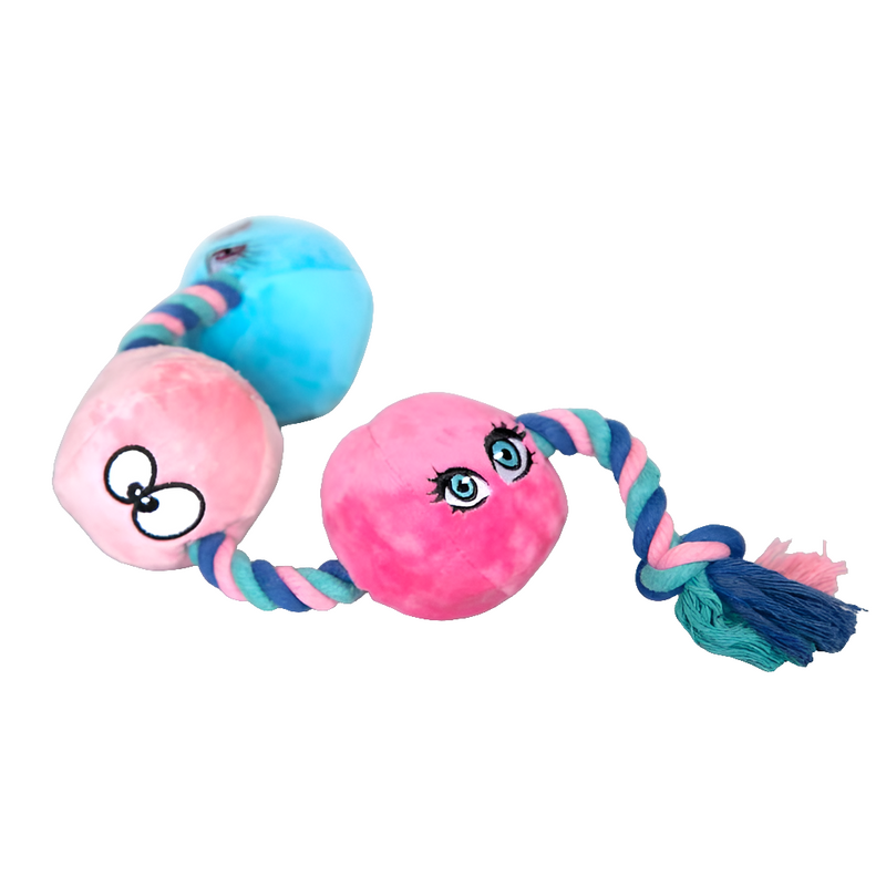 Scruffy Pet Toys -  Tug Buttons Anal Balls