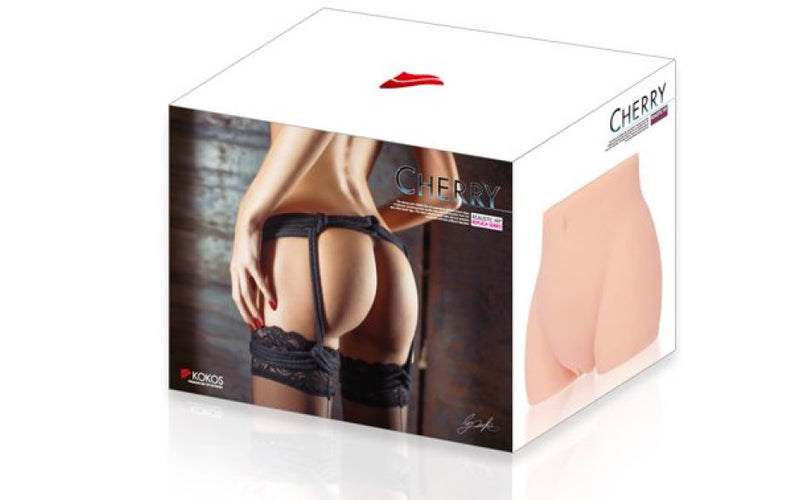 Kokos Real Hip Cherry retail box packaging.