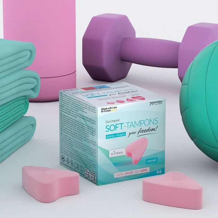 Joy Division Beppy Soft Tampons Soft Sponge, 3-Pack
