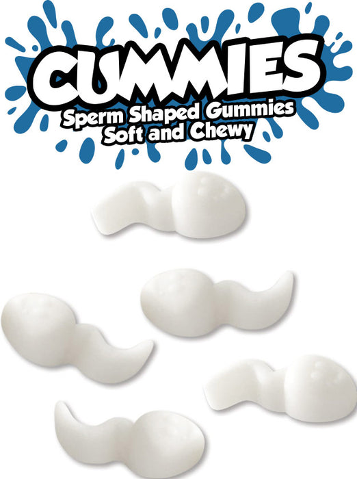 Cummies Sperm Shaped Pina Colada Gummies, 25-pack