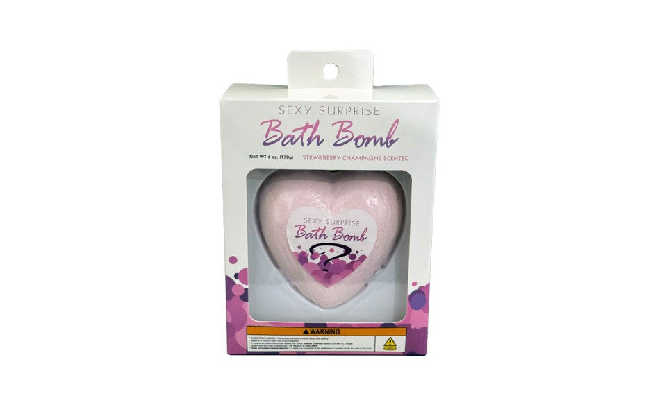 Sexy Surprise Bath Bomb with Bullet Vibe, Pink