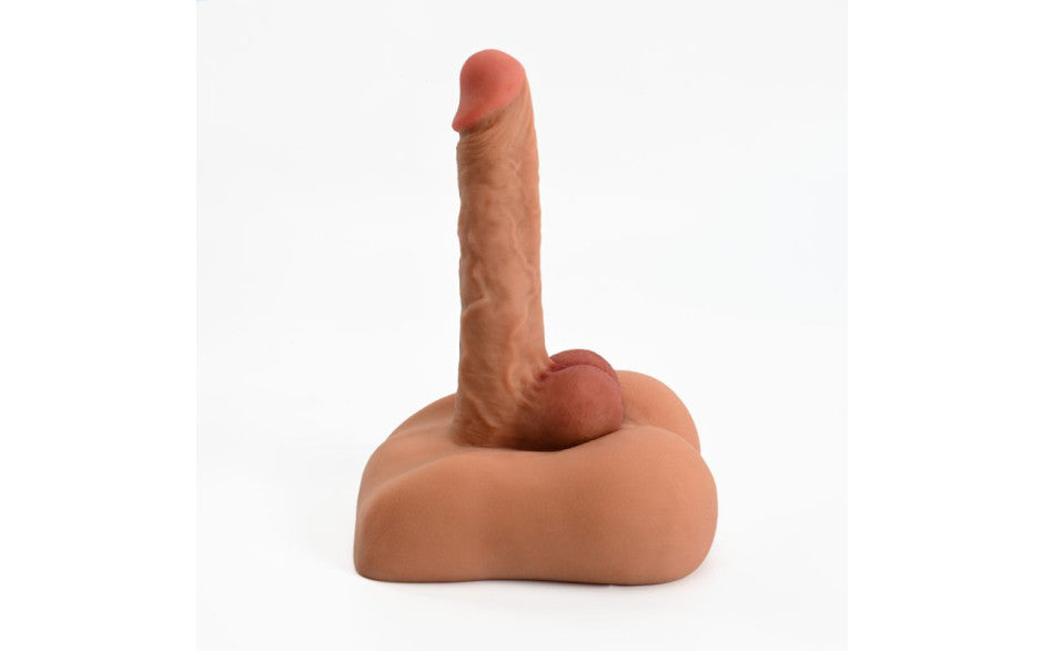 Titan Man Torso with Cock and Balls, Brown