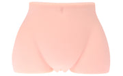 Side profile of Kokos Real Hip Cherry soft TPR torso masturbator.