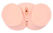View showing dual vaginal and anal openings on Kokos Real Hip Cherry.