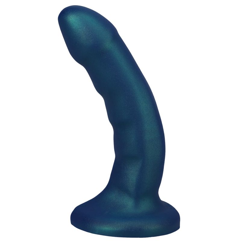 Tantus Curve Dildo, 6"/15cm, Malachite