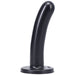 Tantus Silk Dildo, Medium (5.25"/13cm), Onyx