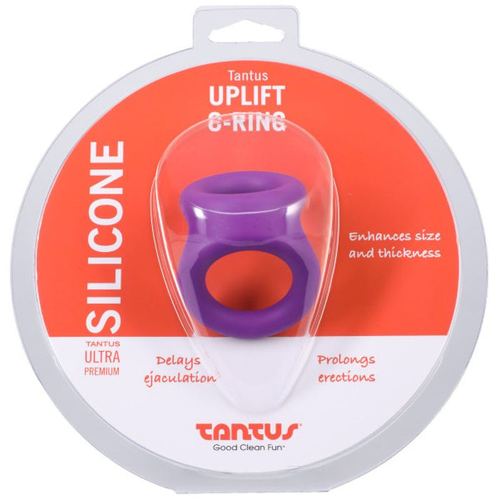 Tantus Uplift Silicone Cock Ring, Lilac