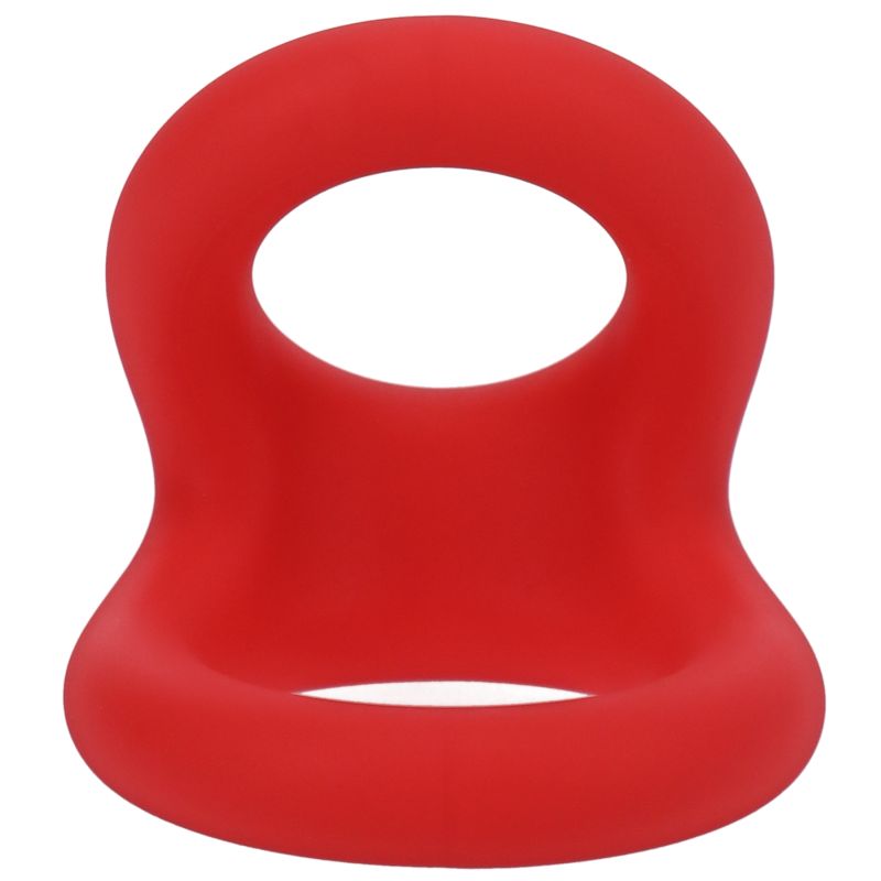 Tantus Uplift Silicone Cock Ring, Crimson