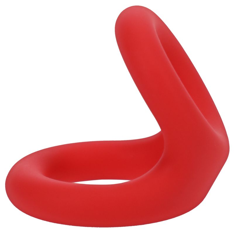 Tantus Uplift Silicone Cock Ring, Crimson