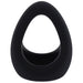 Tantus Stirrup Silicone Cock Ring, 35mm, Onyx