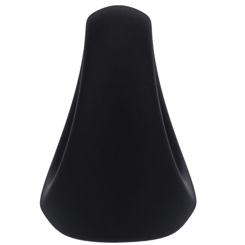 Tantus Stirrup Silicone Cock Ring, 35mm, Onyx
