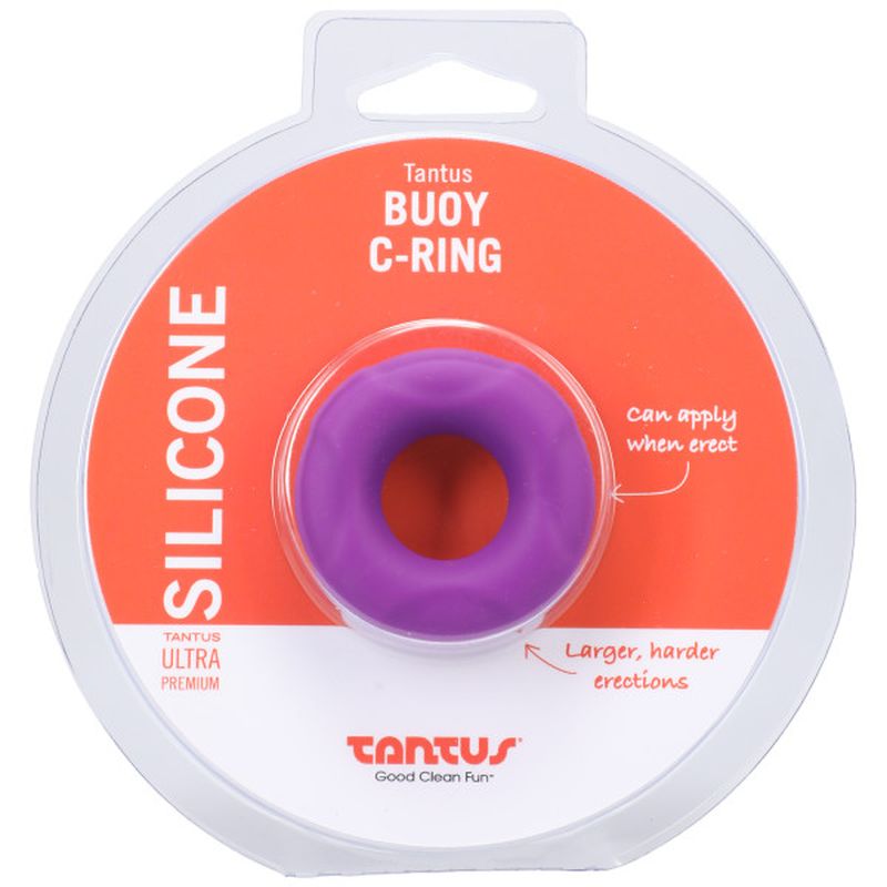 Tantus Buoy C-Ring, Small (18mm), Lilac