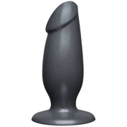 American Bombshell Fat Man Butt Plug, Gun Metal