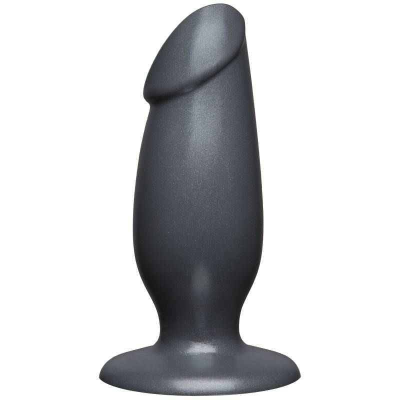 American Bombshell Fat Man Butt Plug, Gun Metal