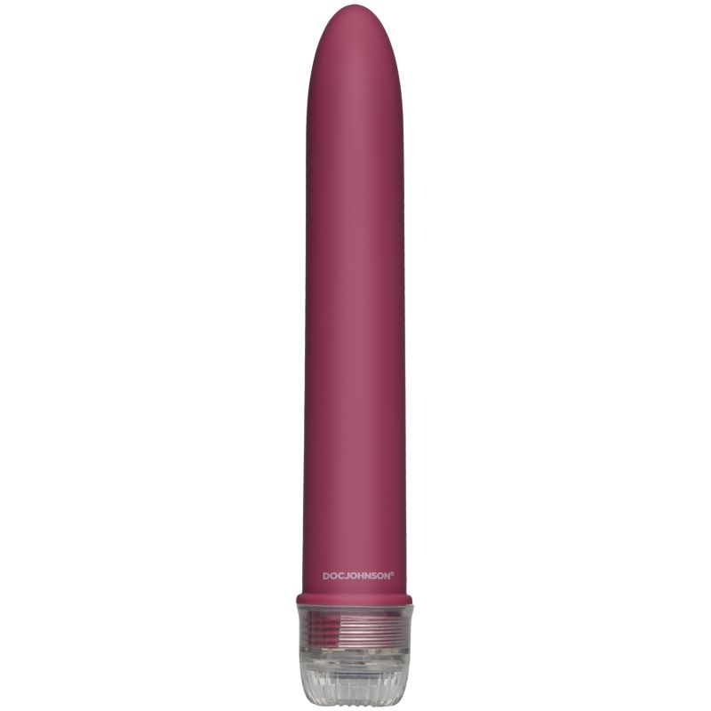 Doc Johnson Velvet Touch Vibrator, Plum