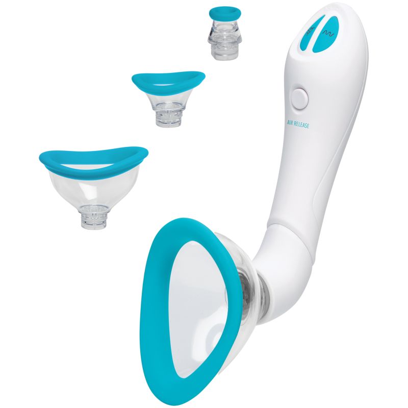 Doc Johnson Bloom Intimate VIbrating Body Pump, White