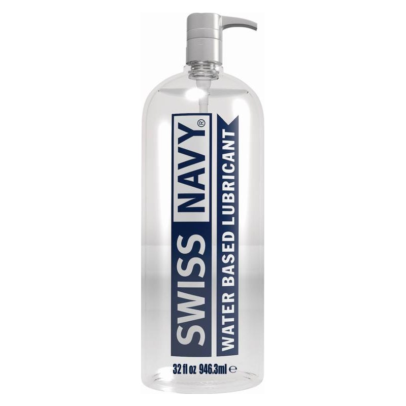 Swiss Navy Water-Based Personal Lubricant 946ml – Premium Formula