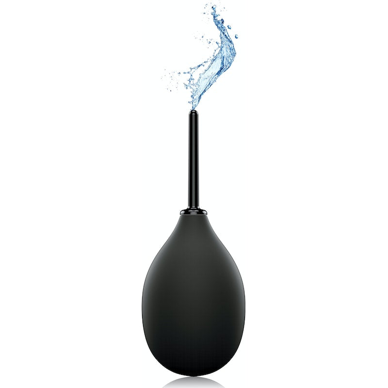 Perfect Fit Ergoflo Impulse Anal Douche, Black