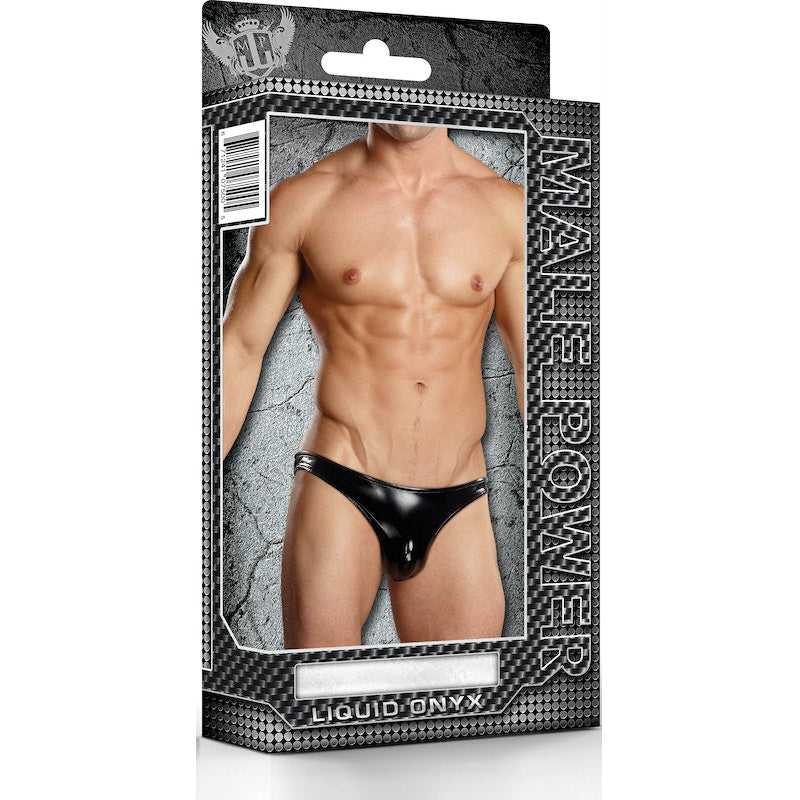 Male Power Moonshine Briefs, Black, L/XL