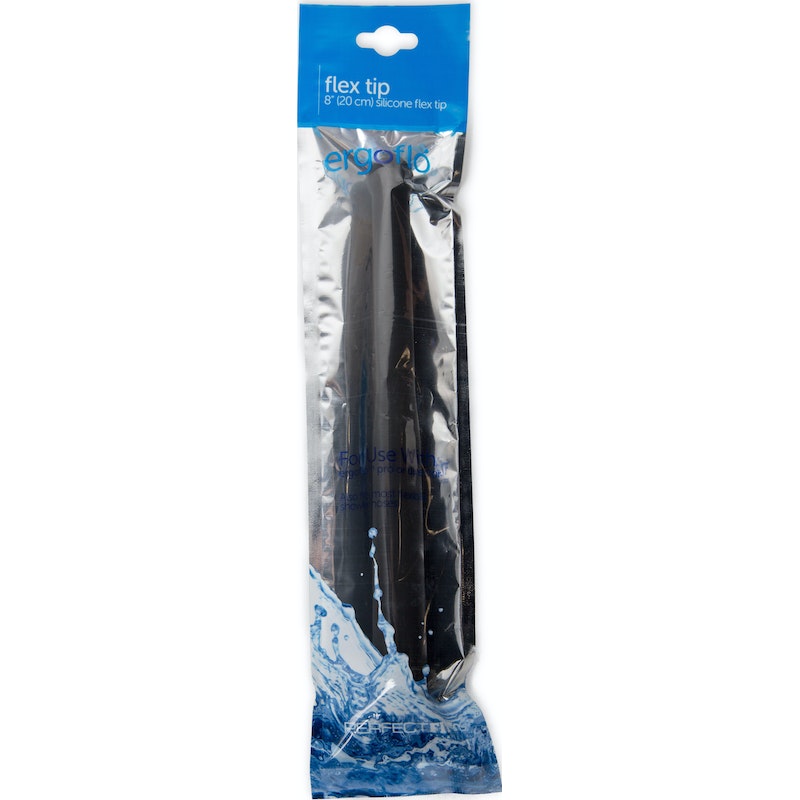 PerfectFit Ergoflo 8in (20cm) Silicone Flex Tip Nozzle, Black
