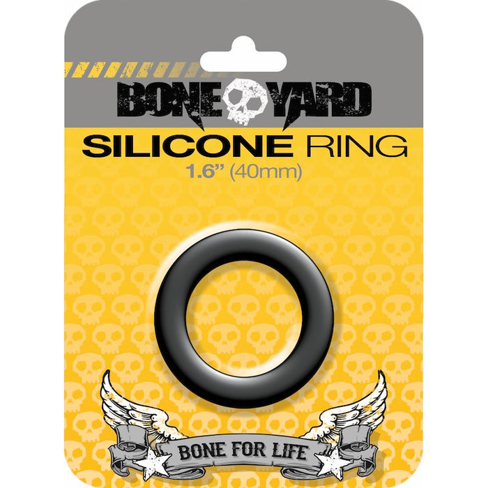 Boneyard Silicone Ring 40mm Black