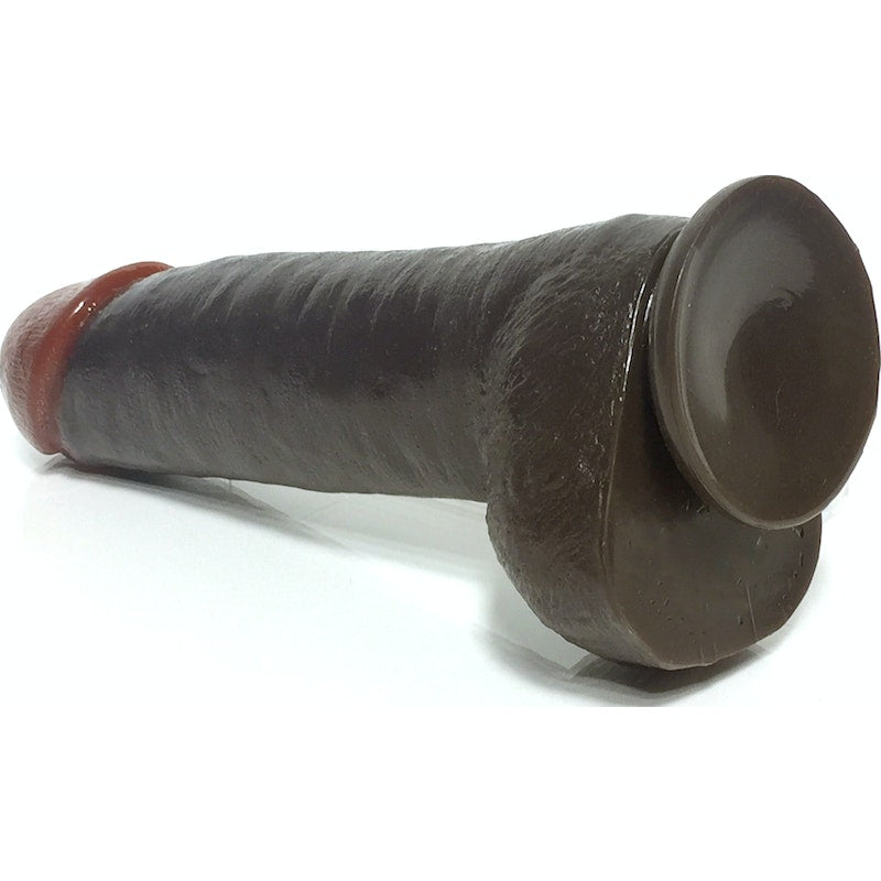 Rascal Black Balled Dildo, 12"/30cm, Black