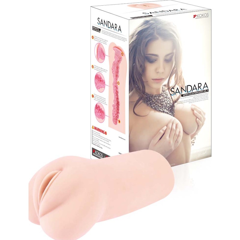 Kokos Masturbator Sandara,. 20cm, Flesh