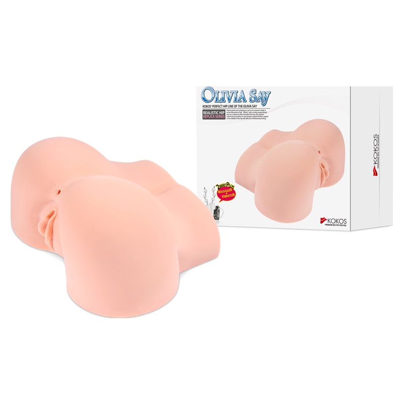 Kokos 'Real Hip' Olivia Masturbator, Flesh