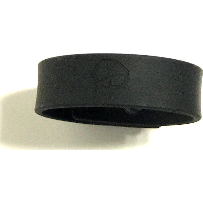 Boneyard Silicone Cock Strap - 3 Snap Ring - Red/Blue/Black
