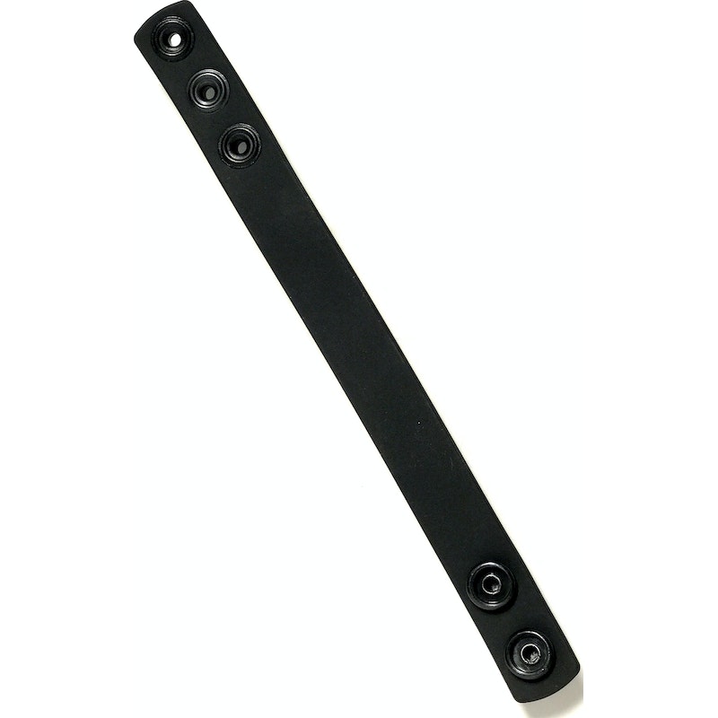 Boneyard Silicone Cock Strap - 3 Snap Ring - Red/Blue/Black