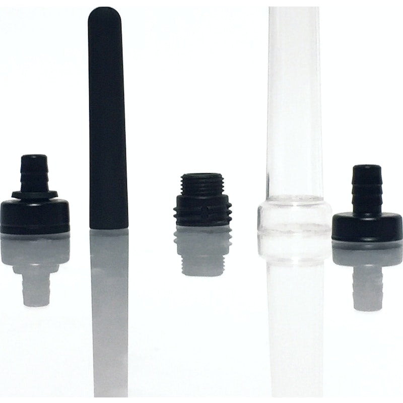 Boneyard Skwert 5 Pc Douche Kit, Clamshell, Black