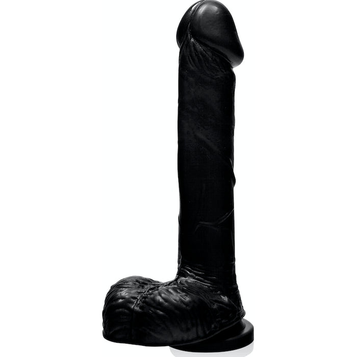 Ignite Cock w/ Balls and Suction Black 8in