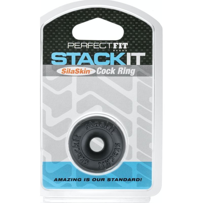 PerfectFit Stackit Cockring, Black