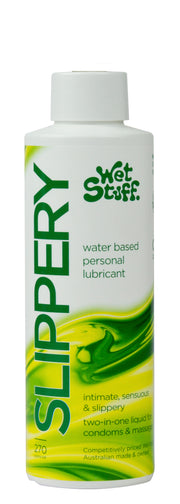 Wet Stuff Slippery Stuff Water-Based Lubricant, 270g