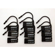  CB-X Cockcage Plastic Locks, 10-pack, Black