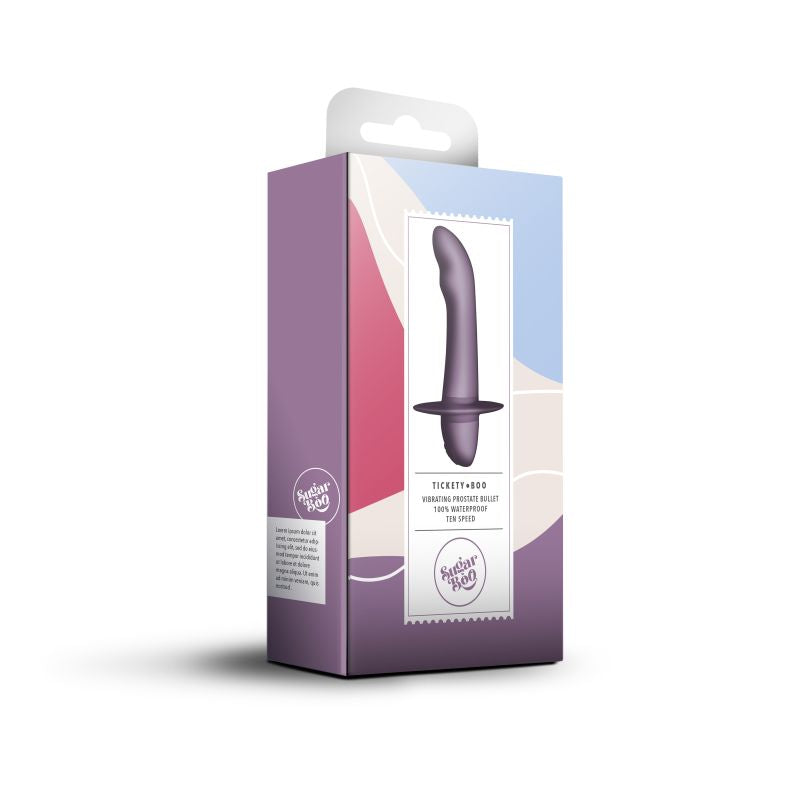 SugarBoo Tickety-Boo Anal Massager Vibrator, Mauve