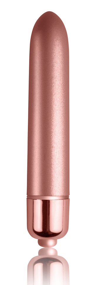 Rocks Off RO-90 Touch of Velvet Bullet Vibrator, Raspberry